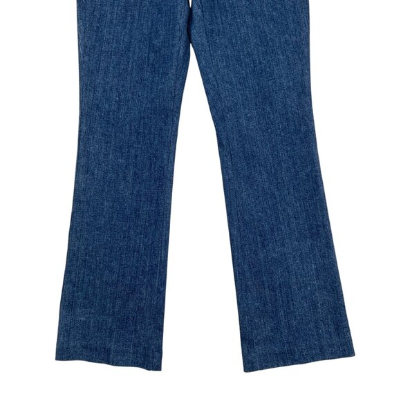 Rag And Bone Womens Hina Jean 2 Clean Ambra Blue Cropped Flare Leg High Rise - Picture 9 of 12